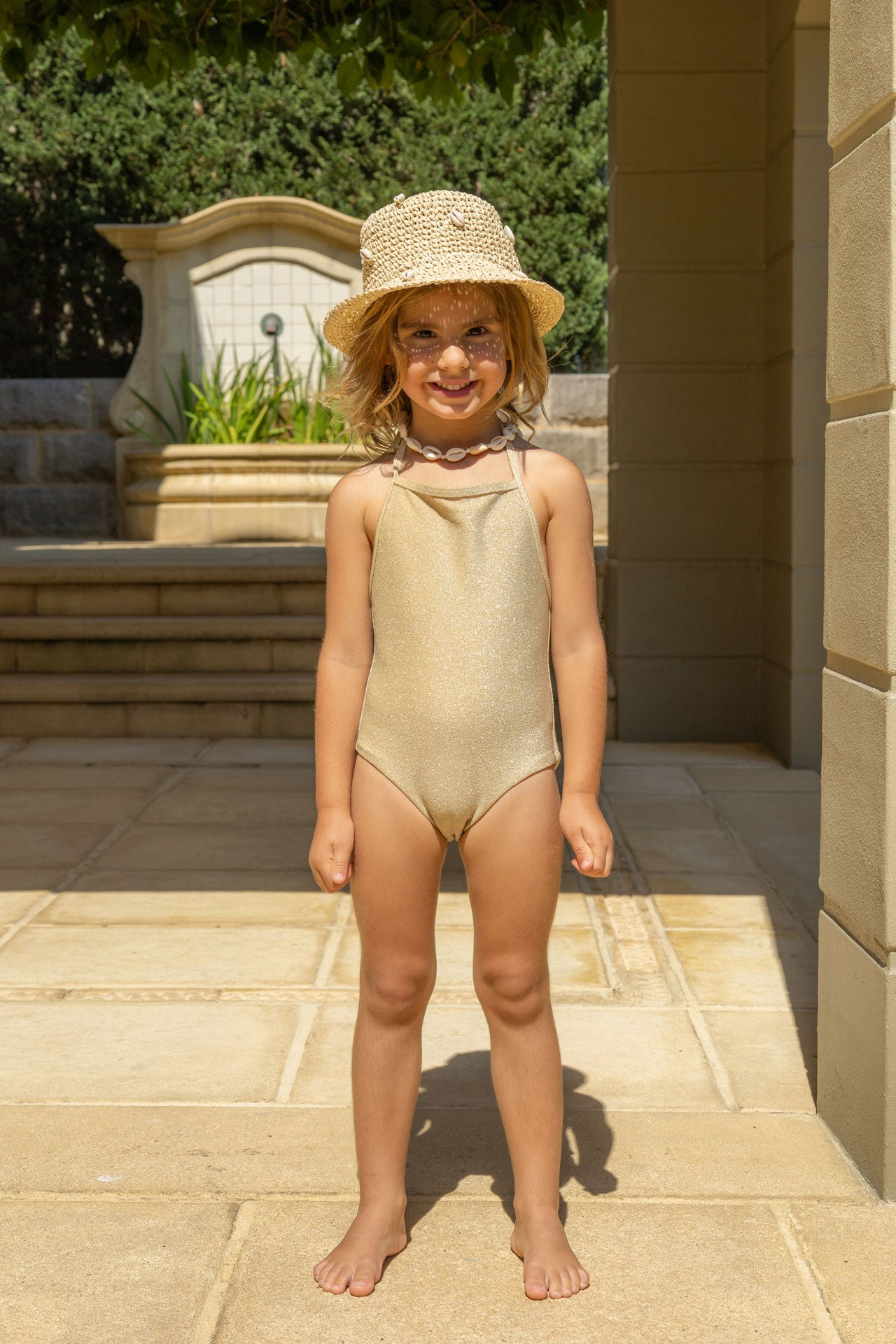 Sparkle Halter One Piece