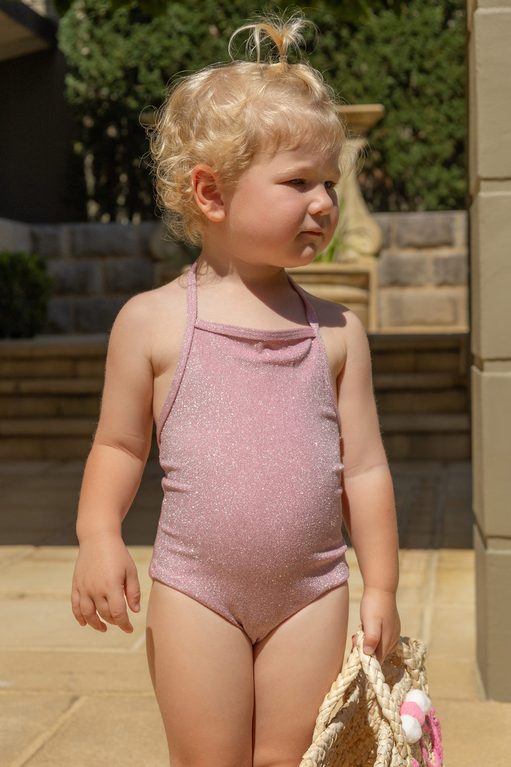 Sparkle Halter One Piece