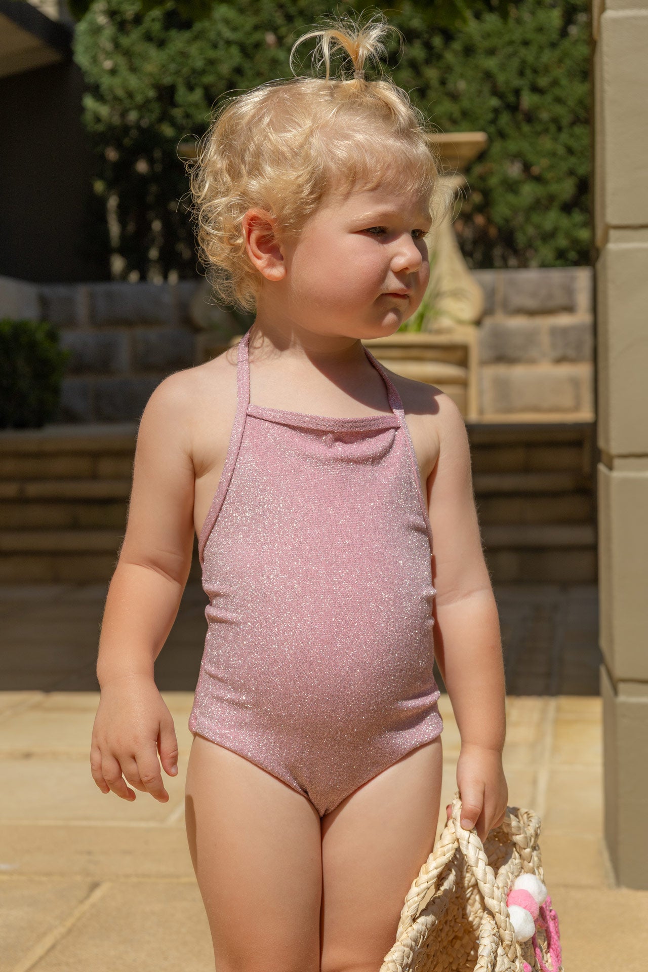 Sparkle Halter One Piece