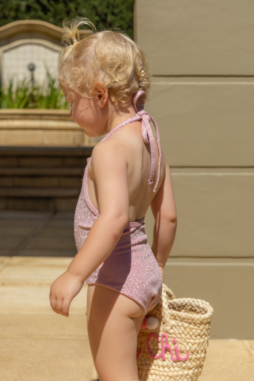 Sparkle Halter One Piece