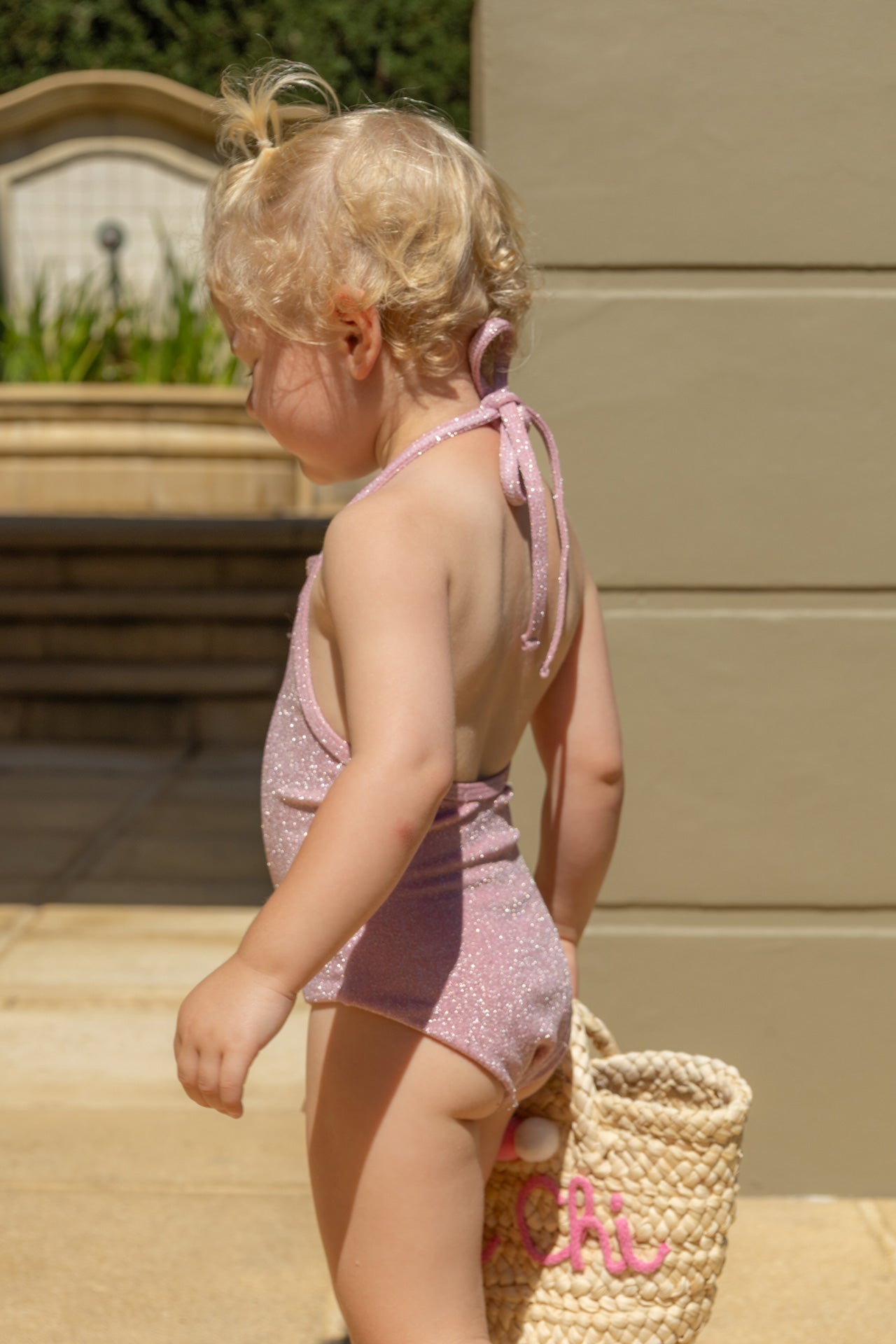 Sparkle Halter One Piece