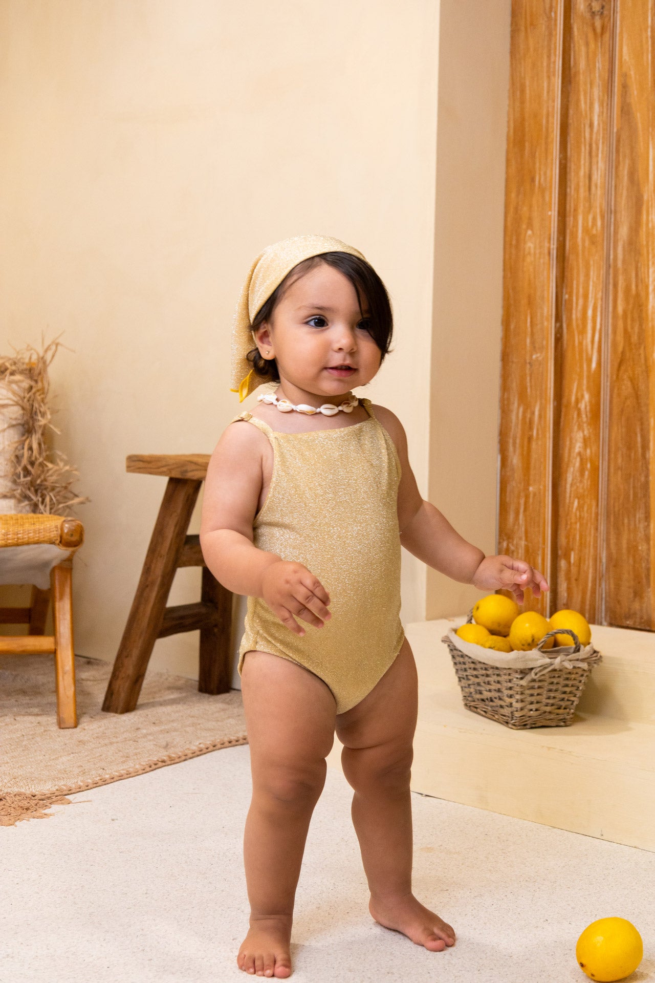 Sparkle One Piece in Gold